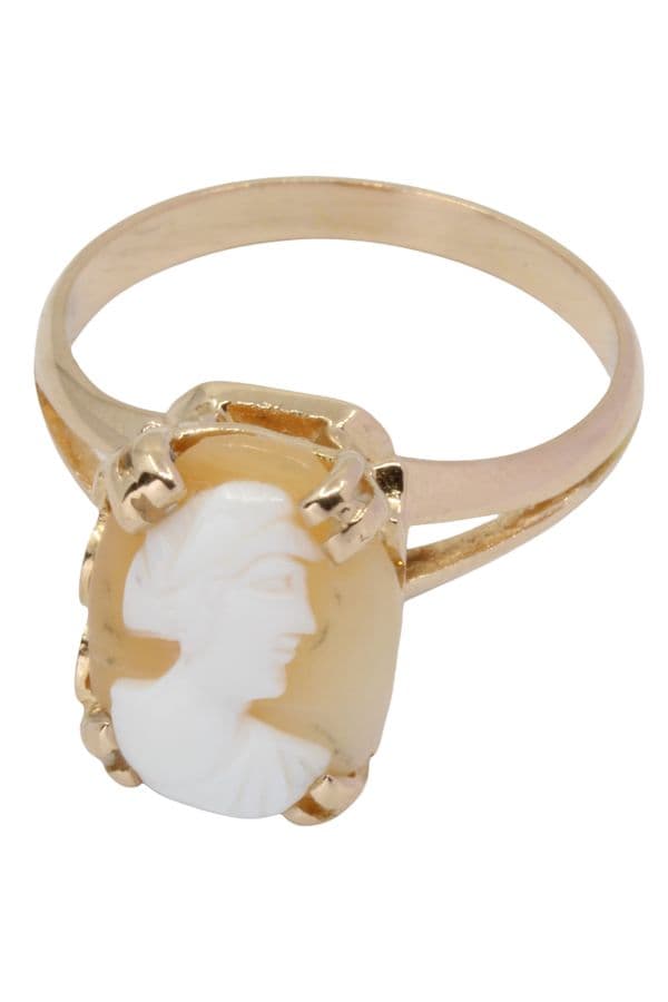 BAGUE CAMÉE ANCIENNE — vue 2