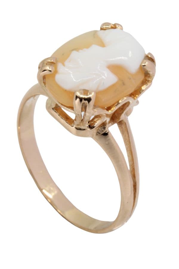 BAGUE CAMÉE ANCIENNE — vue 4
