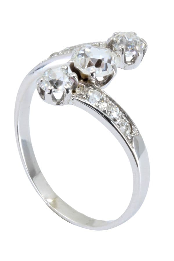 BAGUE ANCIENNE ART-DECO — vue 5
