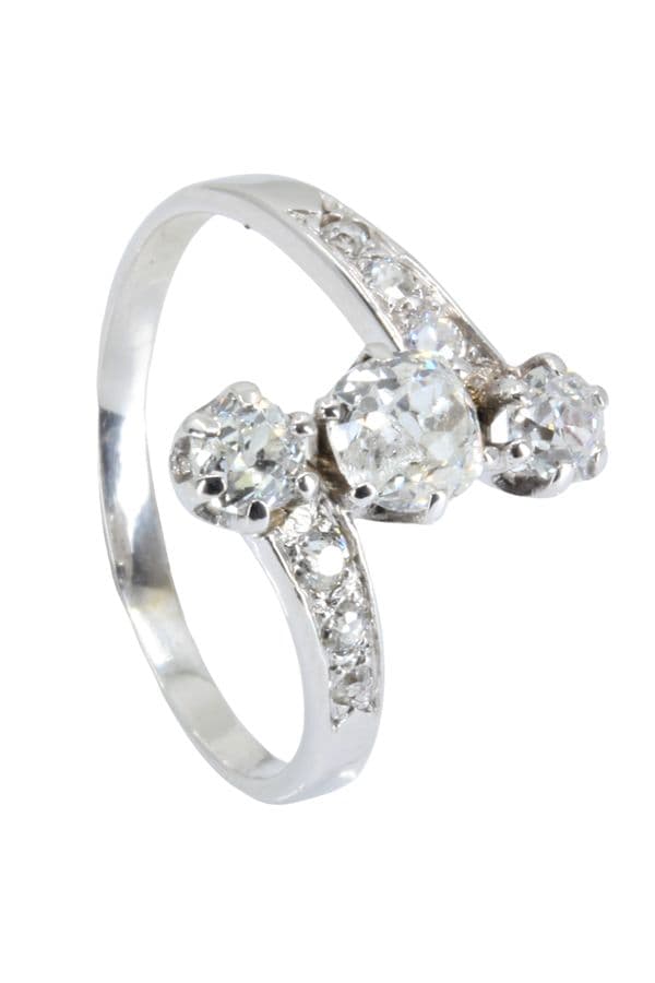 BAGUE ANCIENNE ART-DECO — vue 6