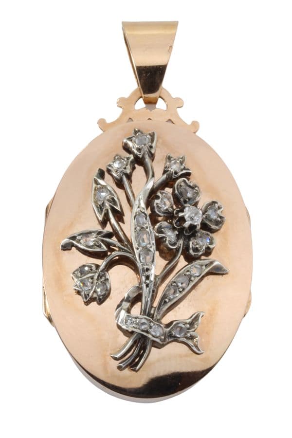 PENDENTIF PORTE PHOTO NAPOLÉON III — vue 1