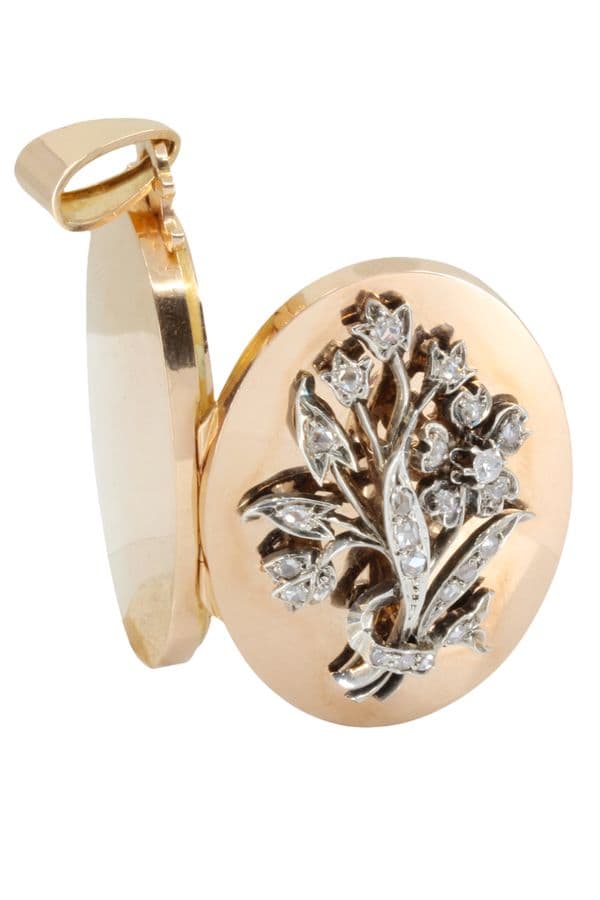 PENDENTIF PORTE PHOTO NAPOLÉON III — vue 3