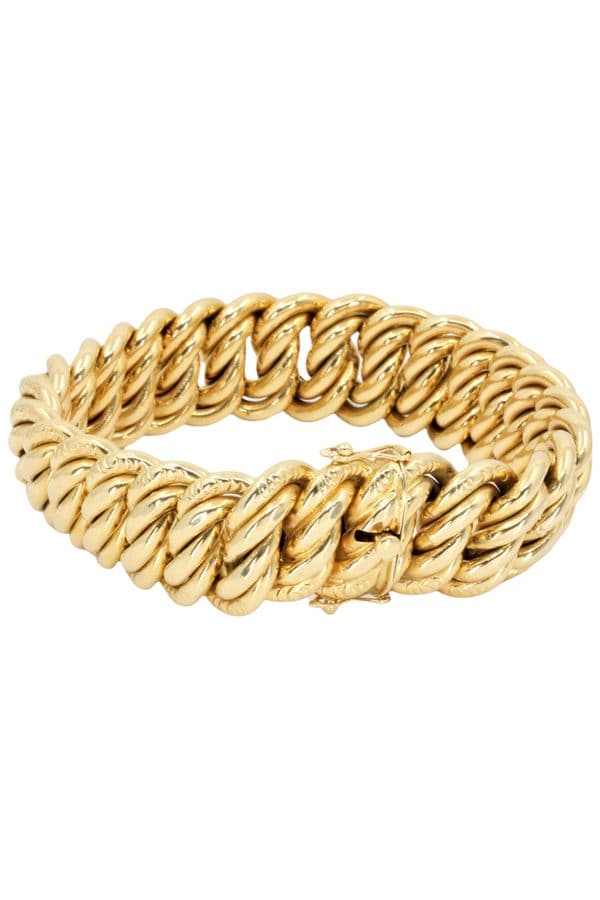 BRACELET MAILLE AMÉRICAINE — vue 1
