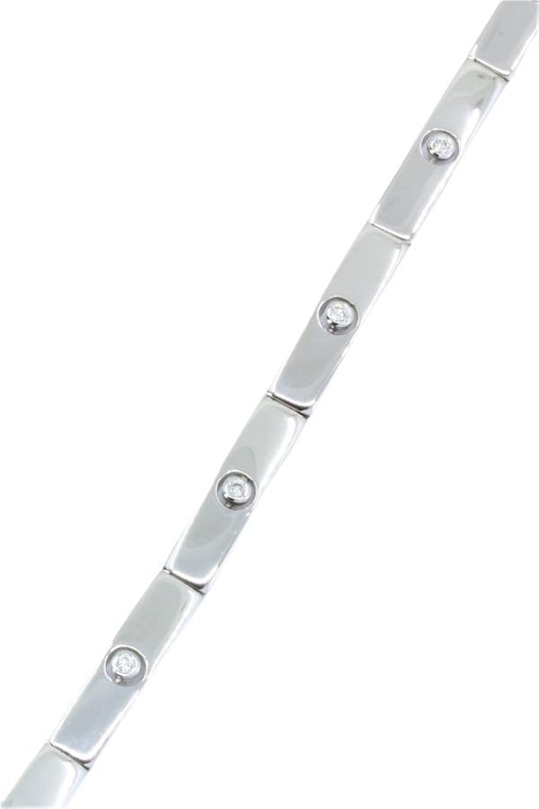 BRACELET DIAMANTS SIGNÉ GAREL — vue 3