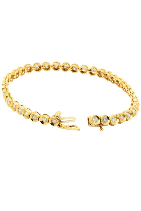 BRACELET LIGNE DIAMANTS — vue 2
