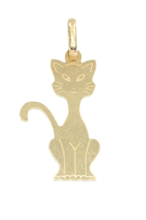 PENDENTIF CHAT — vue 1