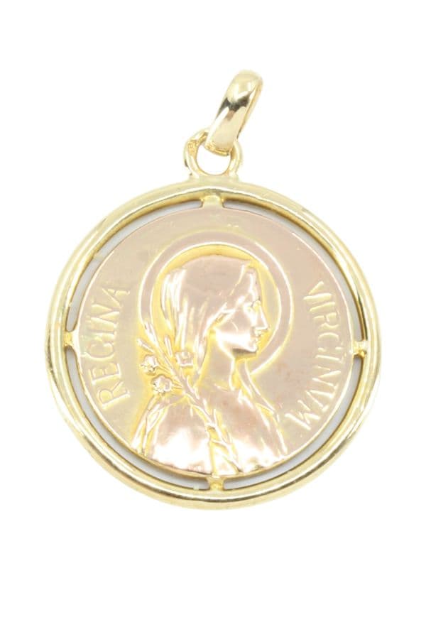MÉDAILLE VIERGE ANCIENNNE — vue 1