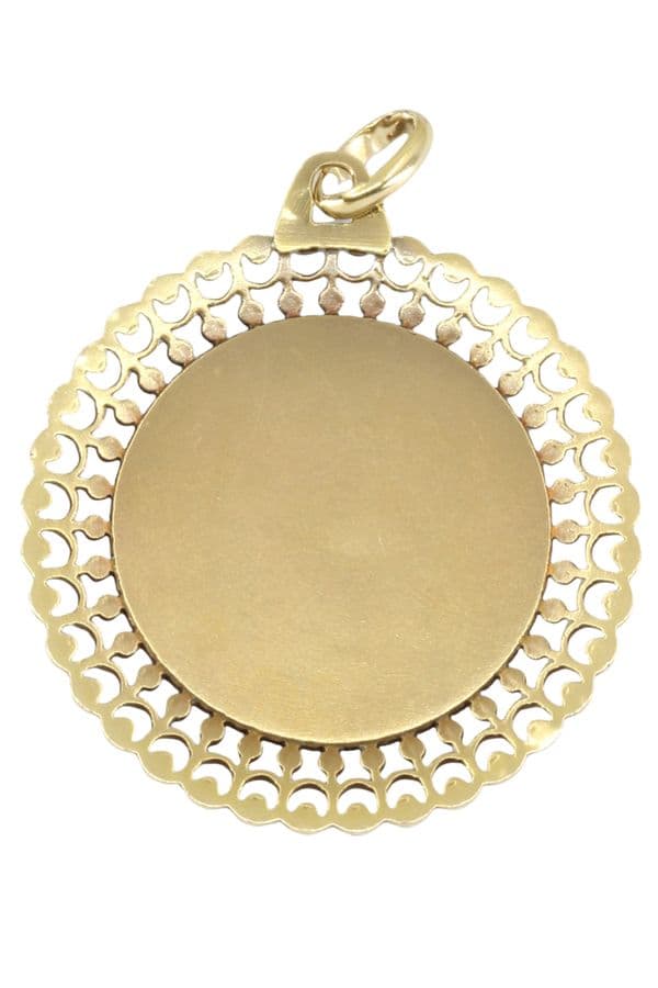 MÉDAILLE VIERGE ANCIENNE — vue 3