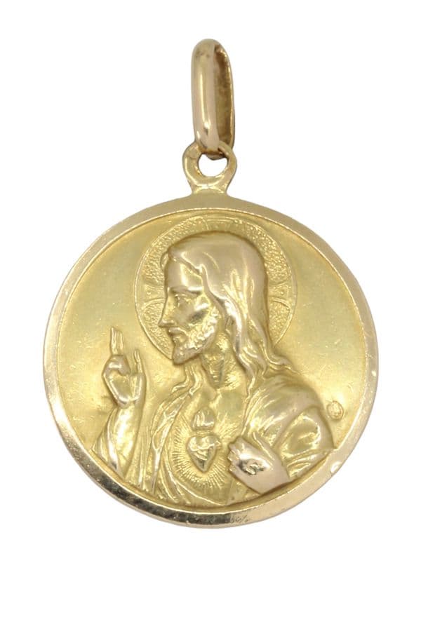 MÉDAILLE SCAPULAIRE — vue 1
