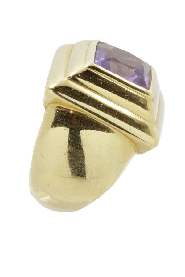 BAGUE AMÉTHYSTE ANNÉES 50' — vue 5