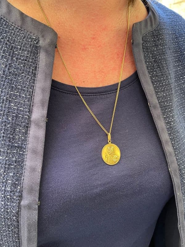 MÉDAILLE SCAPULAIRE — vue 2