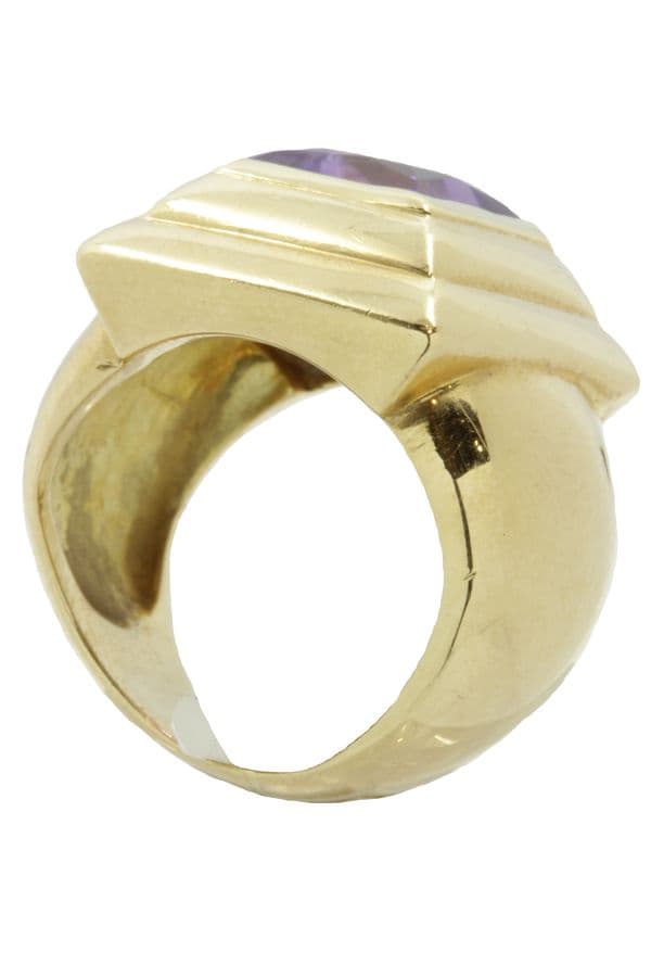 BAGUE AMÉTHYSTE ANNÉES 50' — vue 6
