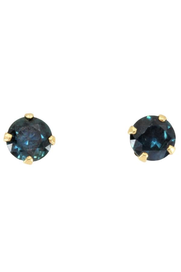 BOUCLES D'OREILLES CLOUS TOPAZES — vue 1