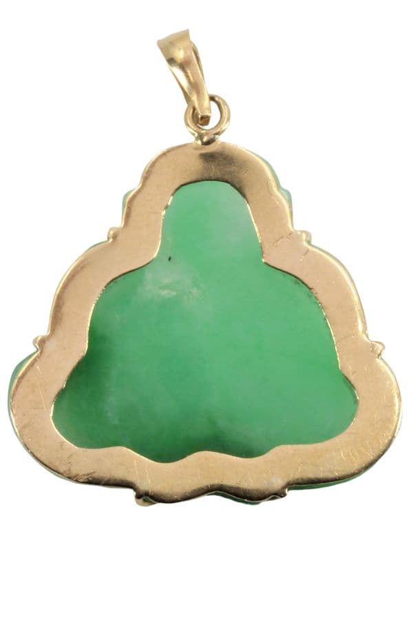 PENDENTIF BOUDDHA RIEUR — vue 3
