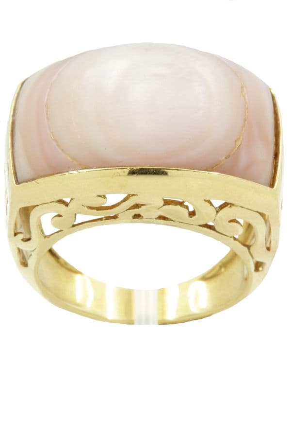 BAGUE NACRE — vue 1