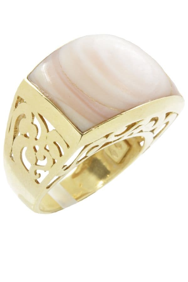 BAGUE NACRE — vue 2