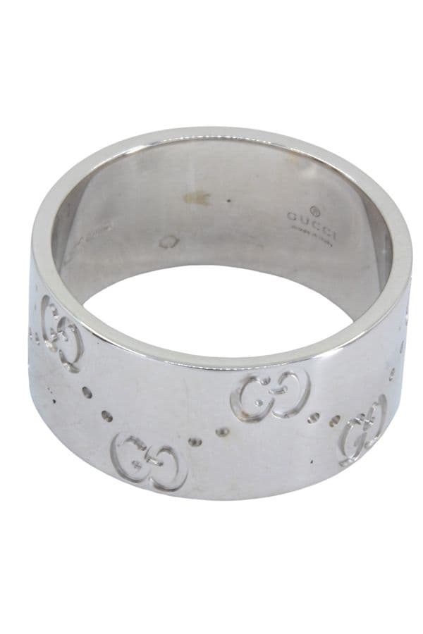 BAGUE ICON SIGNÉE GUCCI — vue 3