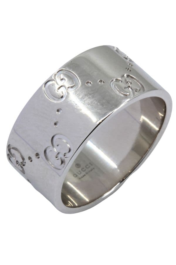BAGUE ICON SIGNÉE GUCCI — vue 4