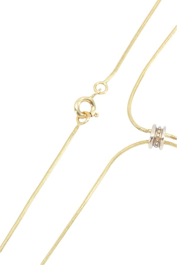 COLLIER STYLE COULISSANT PERLES — vue 2