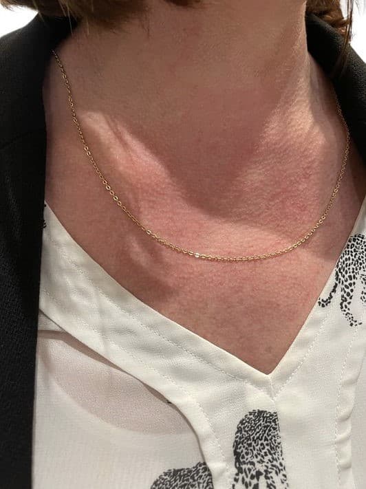 CHAINE MAILLE FORÇAT PLATE — vue 2