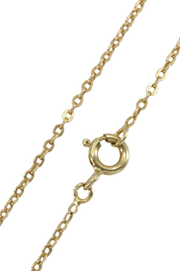 CHAINE MAILLE FORÇAT PLATE — vue 3