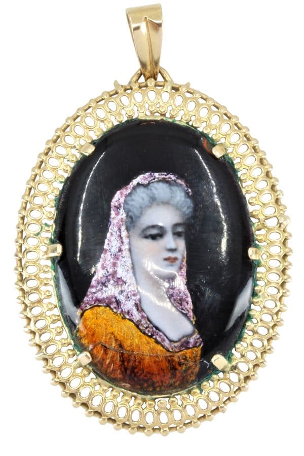 PENDENTIF EMAIL DE LIMOGES — vue 1