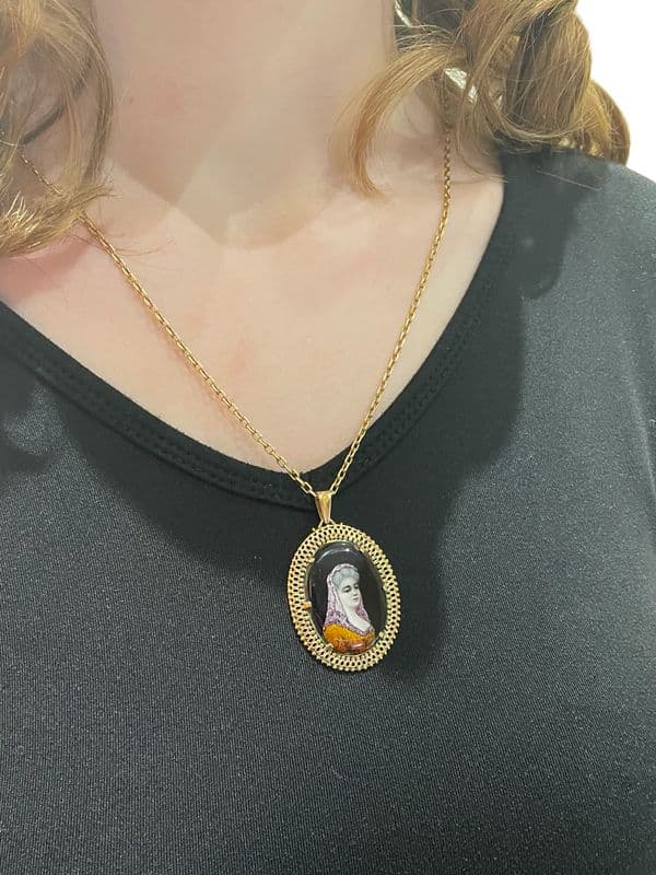 PENDENTIF EMAIL DE LIMOGES — vue 2