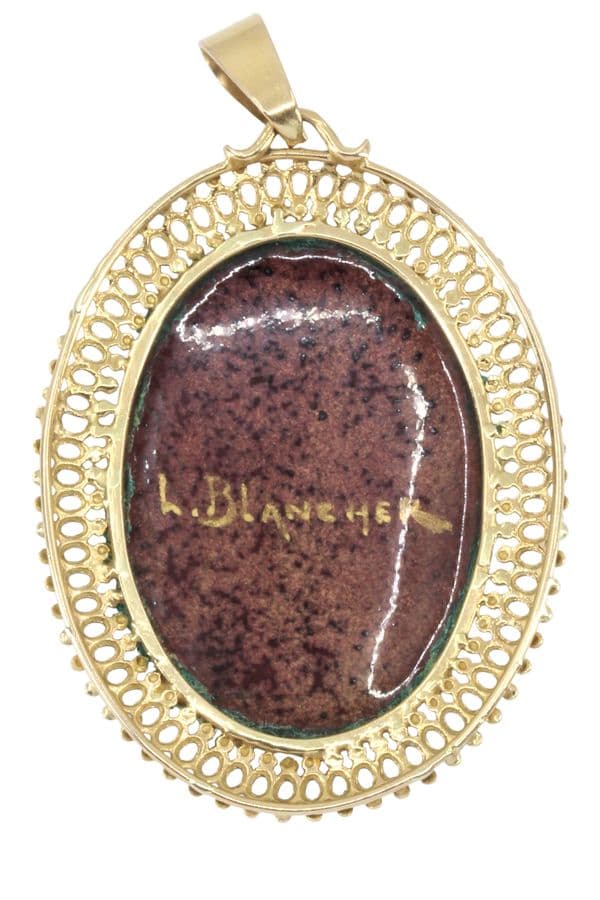 PENDENTIF EMAIL DE LIMOGES — vue 3