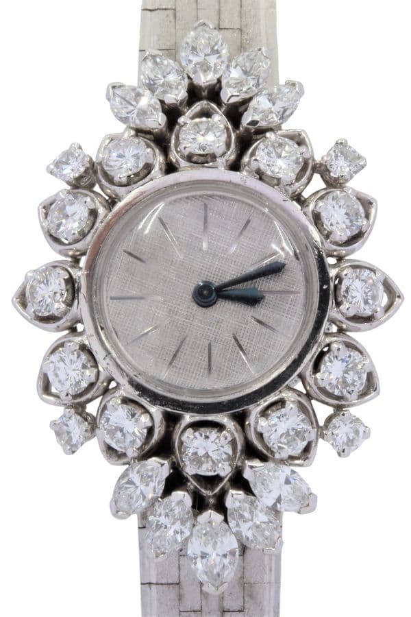MONTRE BIJOU LECOULTRE OR BLANC ET DIAMANTS