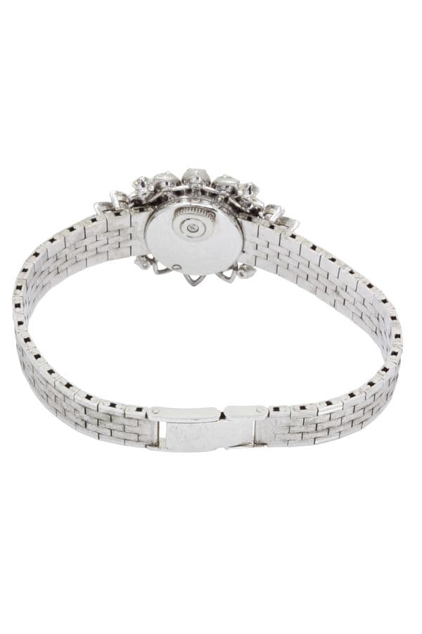 MONTRE BIJOU LECOULTRE OR BLANC ET DIAMANTS — vue 6