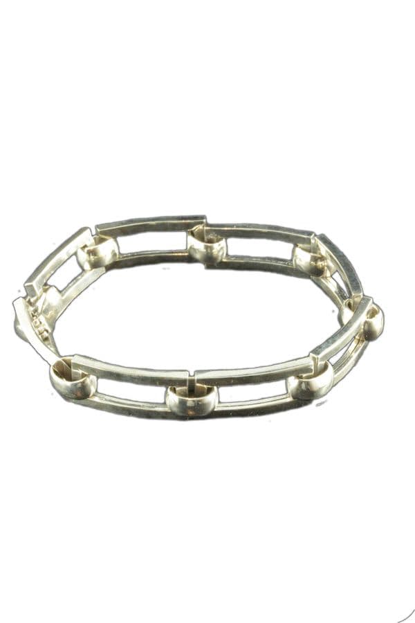 BRACELET MAILLE RECTANGLE — vue 1