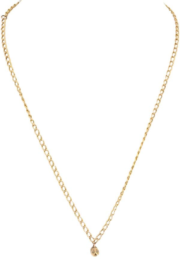 COLLIER ANCIEN PERLES TULIPE NAPOLÉON III — vue 1