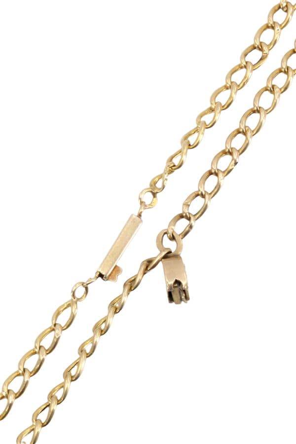 COLLIER ANCIEN PERLES TULIPE NAPOLÉON III — vue 3