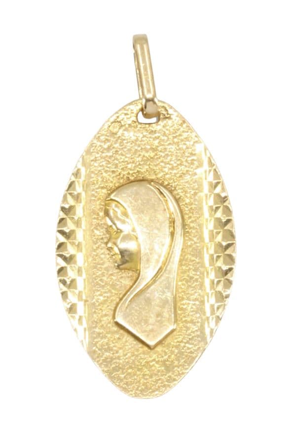 MÉDAILLE VIERGE ANCIENNE — vue 1