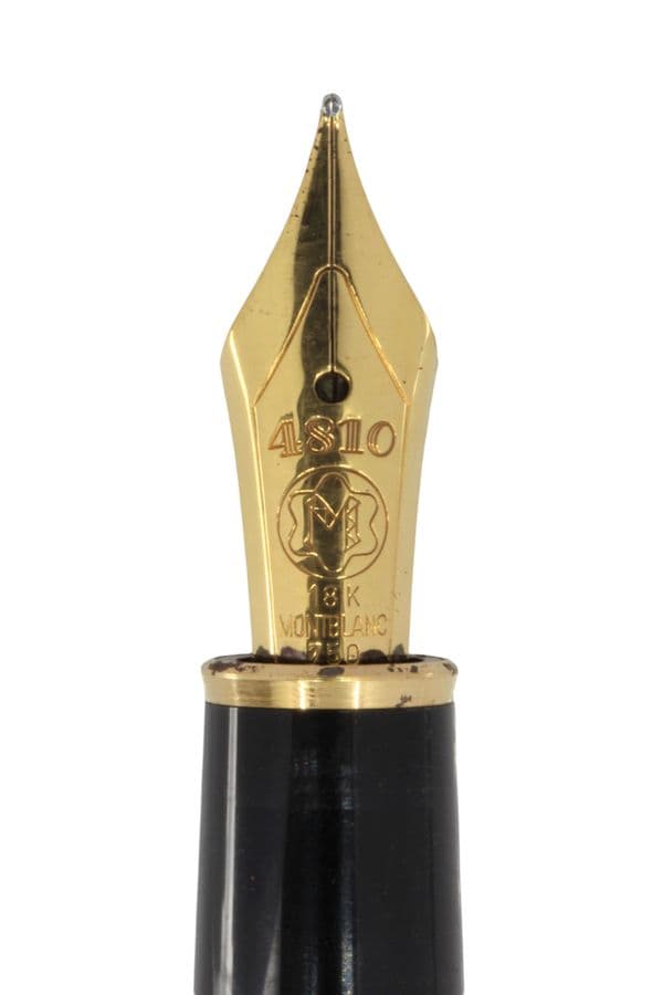 STYLO PLUME MONTBLANC MEISTERSTÜCK DORÉ — vue 3