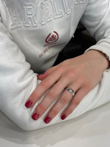 BAGUE ANCIENNE DIAMANTS — vue 2