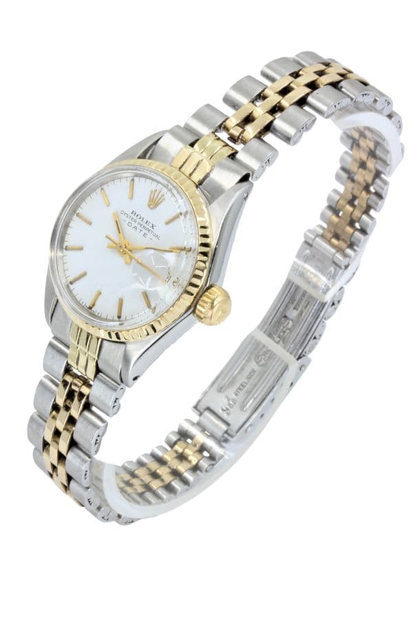 ROLEX DATE LADY OR/ACIER — vue 3