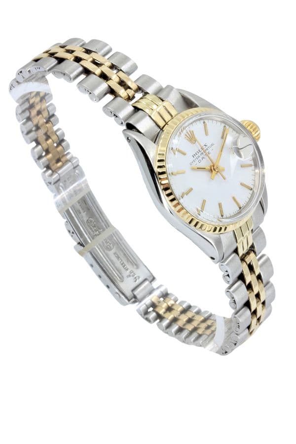 ROLEX DATE LADY OR/ACIER — vue 4