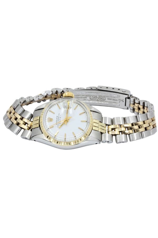 ROLEX DATE LADY OR/ACIER — vue 5