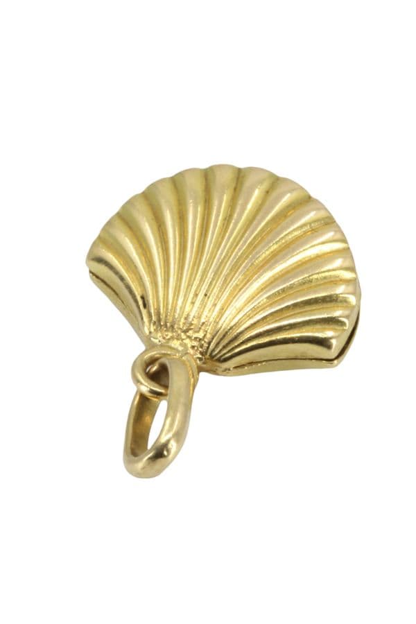 PENDENTIF COQUILLAGE PERLE — vue 3