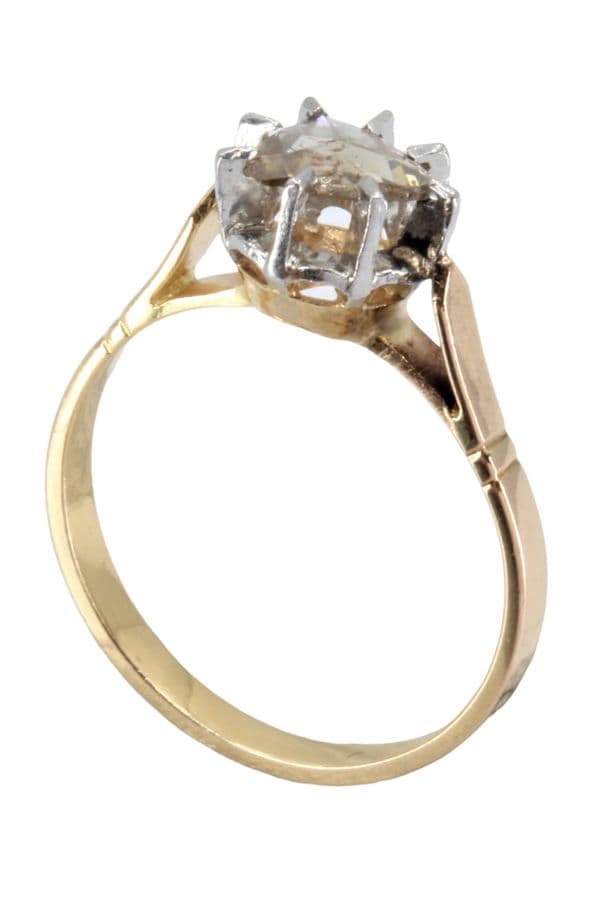 SOLITAIRE ANCIEN DIAMANT — vue 6