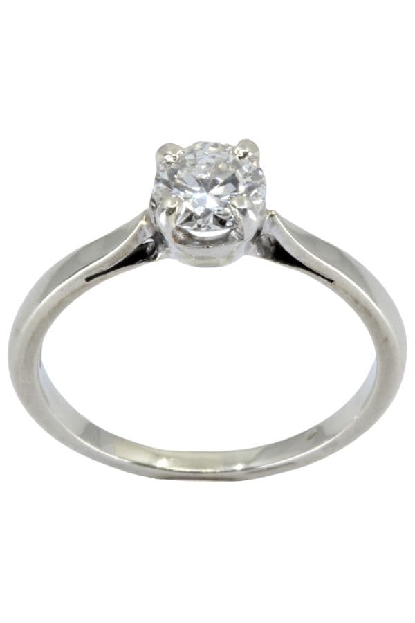 SOLITAIRE DIAMANT 0.50 CARAT — vue 1