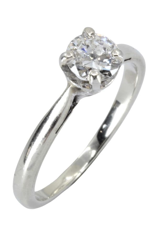 SOLITAIRE DIAMANT 0.50 CARAT — vue 4