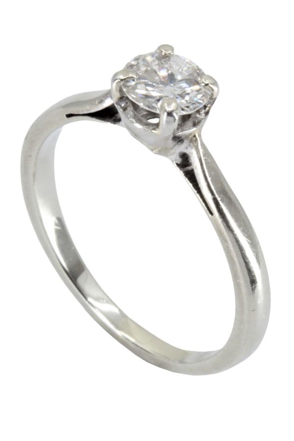 SOLITAIRE DIAMANT 0.50 CARAT — vue 5