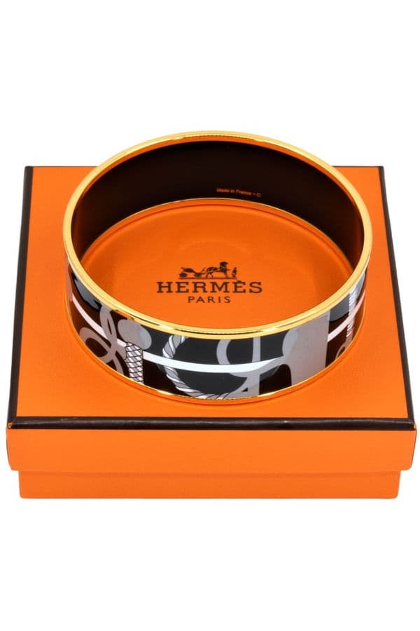 BRACELET LARGE HERMÈS EN ÉMAIL — vue 3