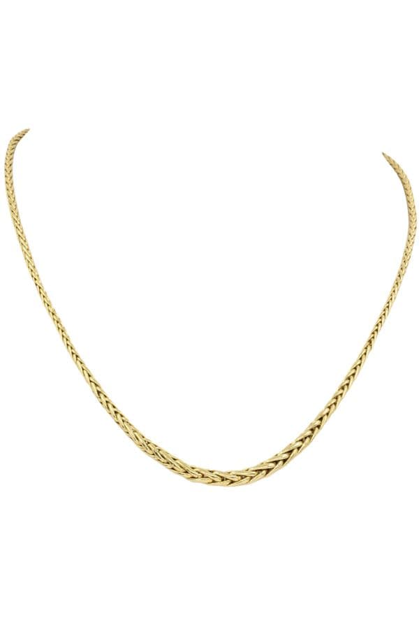 COLLIER MAILLE PALMIER CHUTE — vue 1