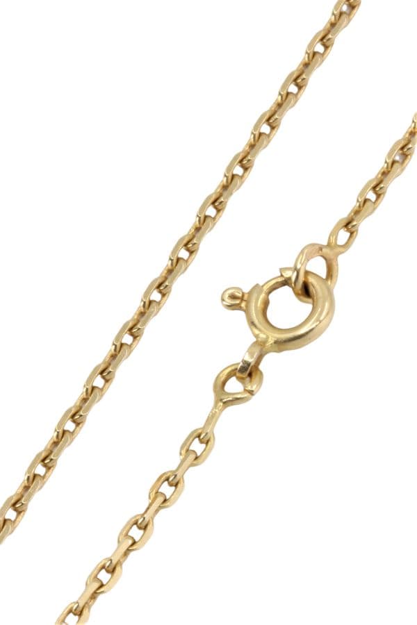 CHAINE MAILLE FORÇAT DIAMANTÉE — vue 3