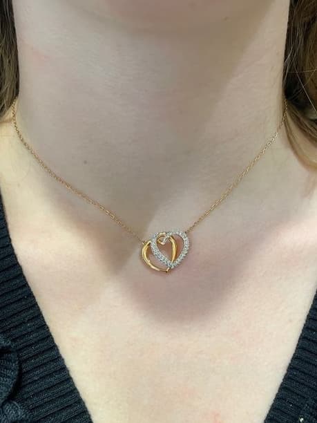 COLLIER "INFINITY" SWAROVSKI — vue 2