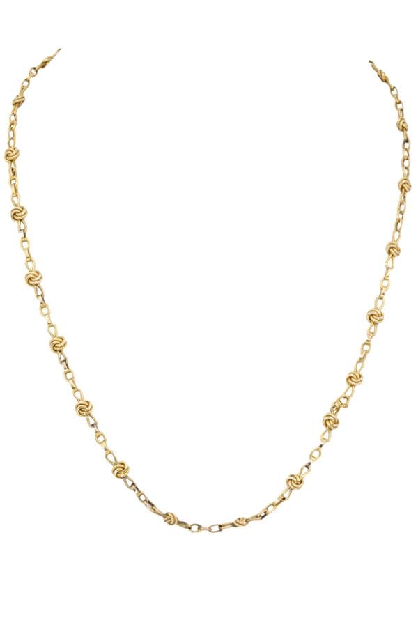 COLLIER ANCIEN NŒUDS — vue 1