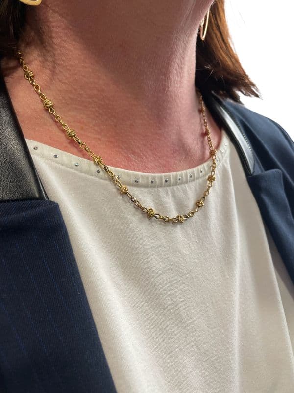 COLLIER ANCIEN NŒUDS — vue 2